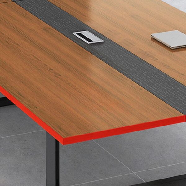 10-Seater Office Boardroom Table with a polished surface and modern design, suitable for collaborative meetings.