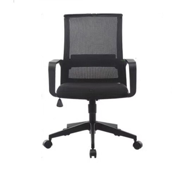 Captain Mesh Office Desk Chair showcasing ergonomic design with breathable mesh back and adjustable lumbar support.