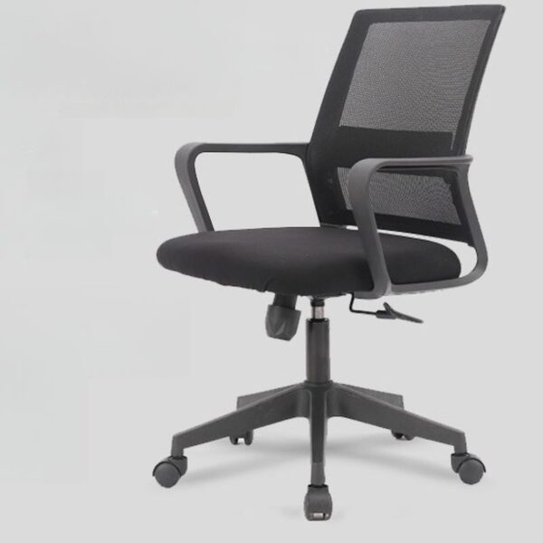 Captain Mesh Office Desk Chair showcasing ergonomic design with breathable mesh back and adjustable lumbar support.