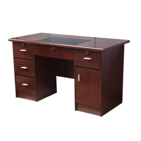 1.4-meter Boss Executive Office Desk in a stylish office setting, showcasing a sleek finish and spacious workspace.