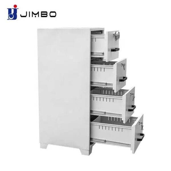 4-Drawer Diplomat Fireproof Safe Cabinet showcasing sleek design and secure storage.