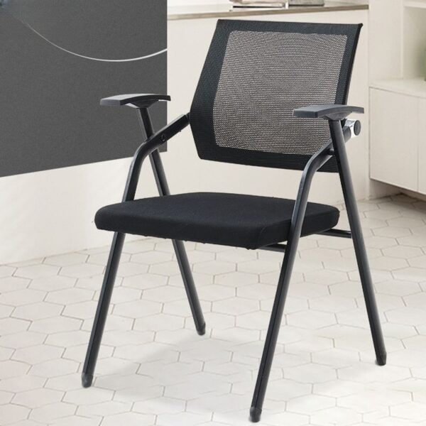 Modern Ergonomic Task Office Chair with adjustable height and breathable mesh fabric in a contemporary office setting.