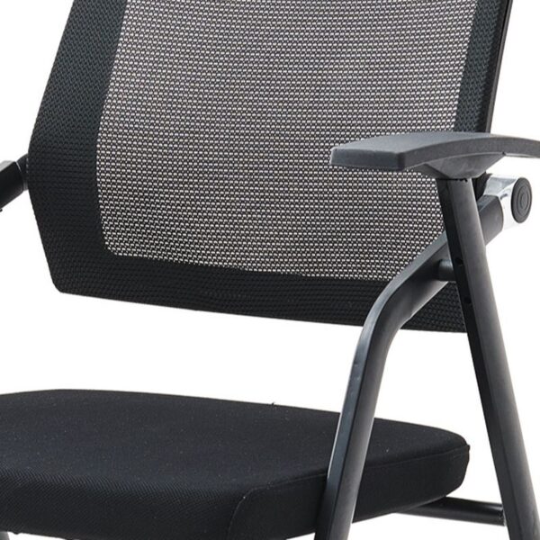 Modern Ergonomic Task Office Chair with adjustable height and breathable mesh fabric in a contemporary office setting.