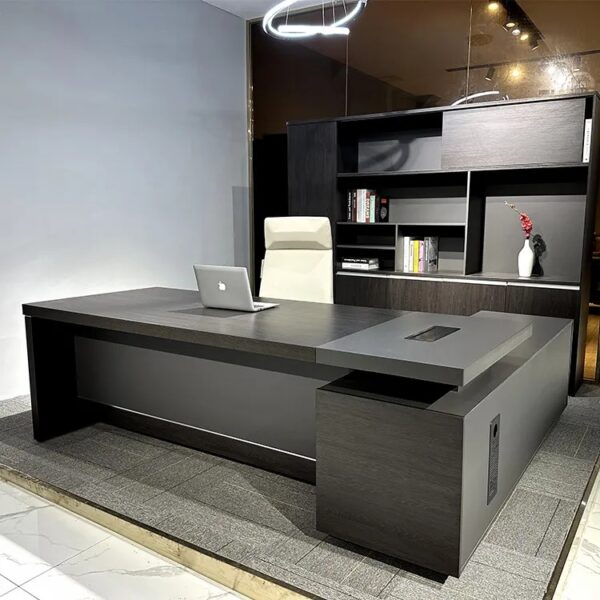 160cm x 80cm Managers Office Desk with a sleek finish and ample workspace