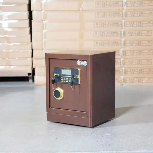 50 kg Digital Fireproof Safe Box with digital keypad and adjustable shelves, designed for home and office security.