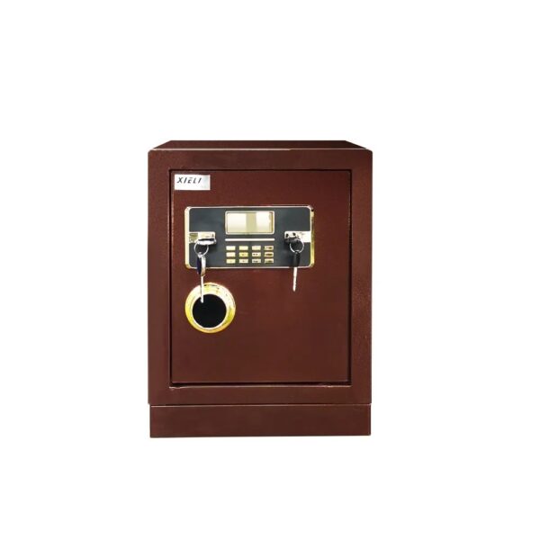 50 kg Digital Fireproof Safe Box with digital keypad and adjustable shelves, designed for home and office security.