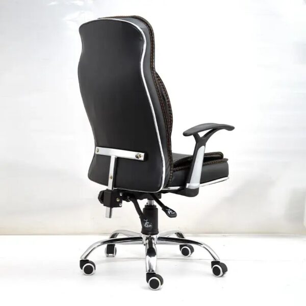 Generic Pure Leather Orthopedic Office Chair designed for ergonomic comfort and support