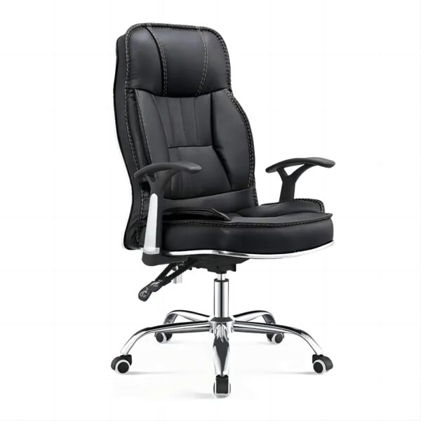 Generic Pure Leather Orthopedic Office Chair designed for ergonomic comfort and support