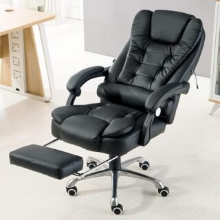 Directors Executive Office Leather Seat, featuring high-quality leather upholstery and an ergonomic design in a modern office setting.