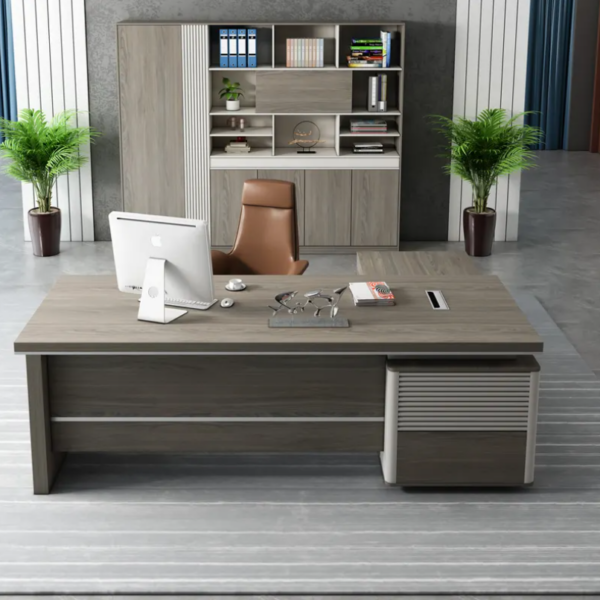 1800mm Directors Executive Office Table in a modern office setting, showcasing its spacious design and elegant finish.