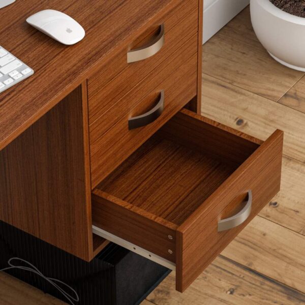 120cm Modern Home Office Study Desk with sleek design and integrated storage, ideal for home offices.