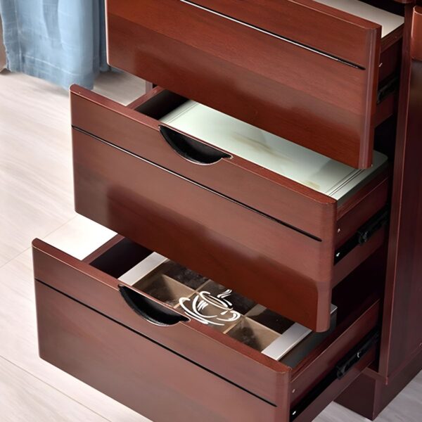 1400mm Executive Desk with Drawers in a modern office setting.