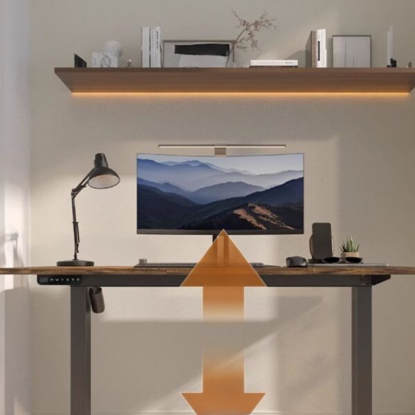 120 cm Electric Standing Adjustable Desk with smooth height adjustment and modern design.