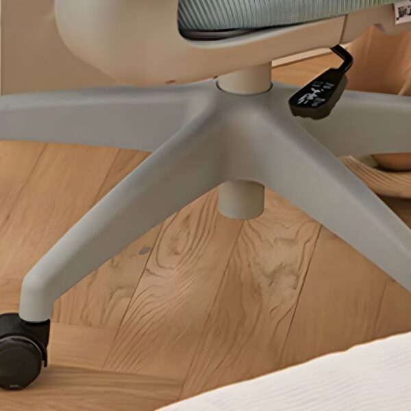 Ergonomic Mesh Office Chair with adjustable arms, breathable mesh backrest, and padded seat for comfort and support.