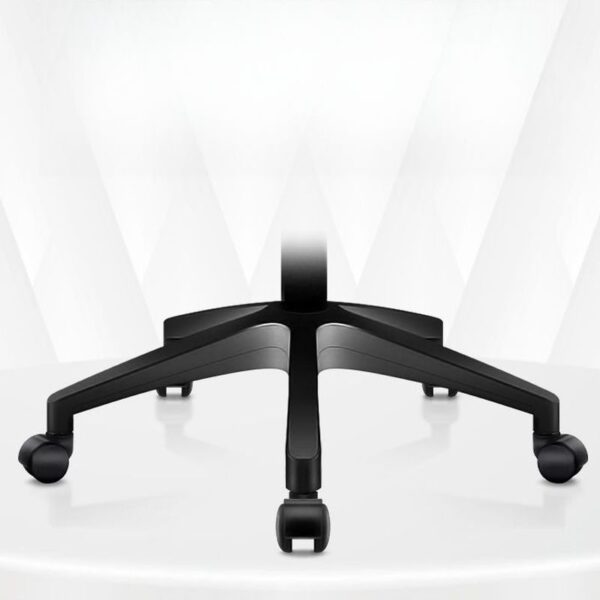 Ergonomic Upholstered Studio Adjustable Chair with padded seat, backrest, and adjustable height for comfort and support.