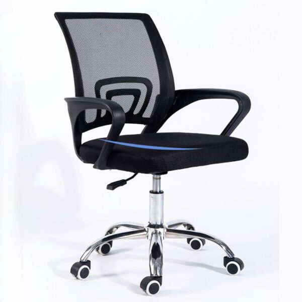 Ergonomic Clerical Mesh Home Office Chair with adjustable height, breathable mesh back, and padded seat.