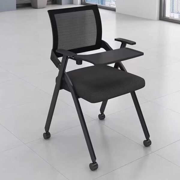 Foldable Ergonomic Study Office Chair with padded backrest and seat for comfort, designed for home offices and study spaces.