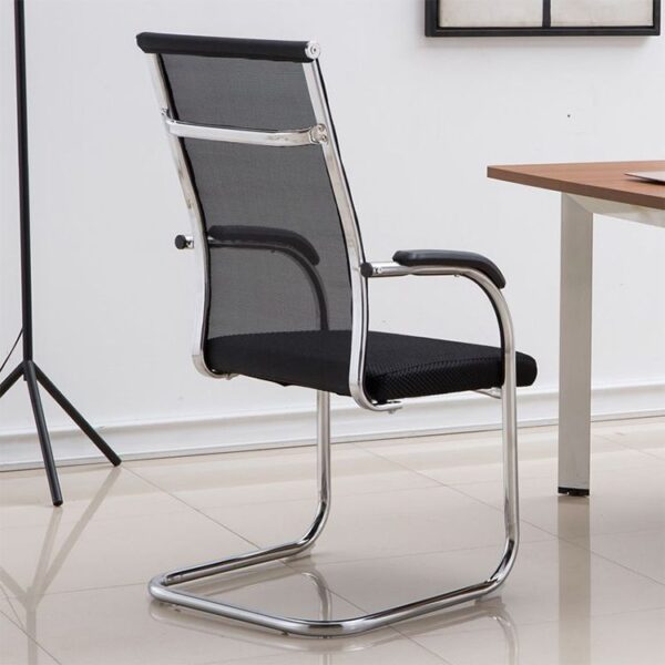 Stylish Mesh Modern Conference Office Chair with breathable back and ergonomic design.