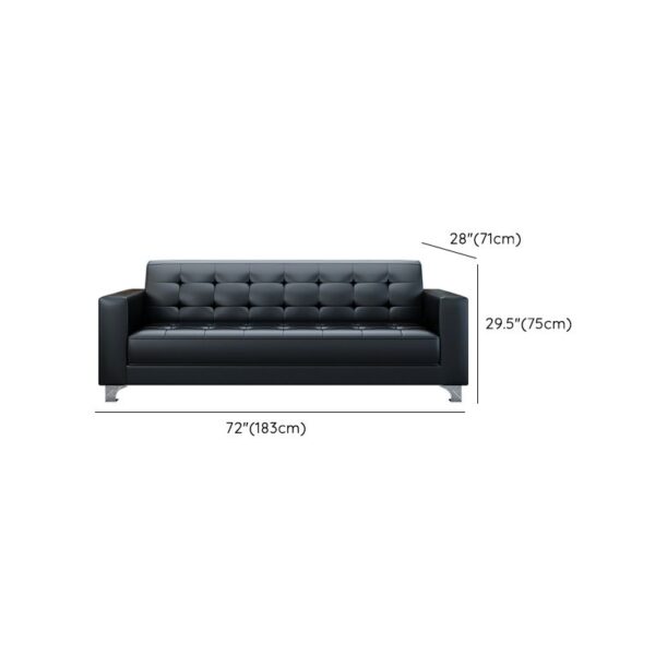 A 5-Seater Executive Reception Office Sofa featuring elegant design, plush cushions, and durable upholstery, ideal for office and reception spaces.