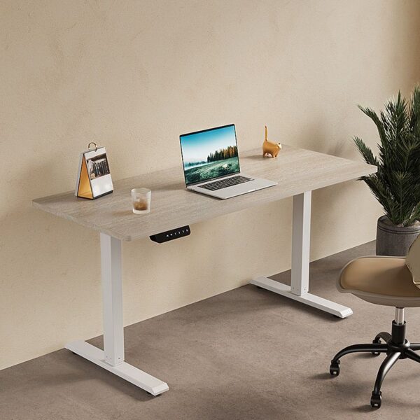 Height Adjustable Electric Standing Desk in a modern office setting.