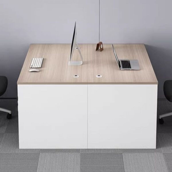 1400mm Contemporary Office Computer Desk with minimalist design, spacious surface, and sturdy frame for a modern workspace.