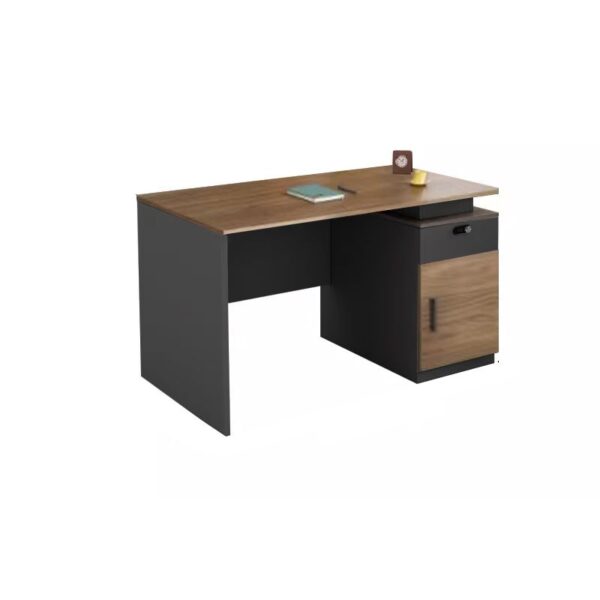 1400mm Contemporary Office Computer Desk with minimalist design, spacious surface, and sturdy frame for a modern workspace.