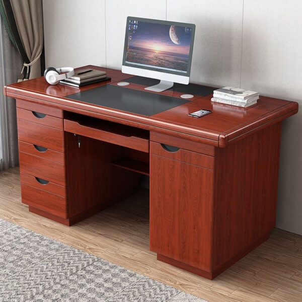 1.4 Meters Executive Study Office Table with spacious surface, modern design, and sturdy construction.