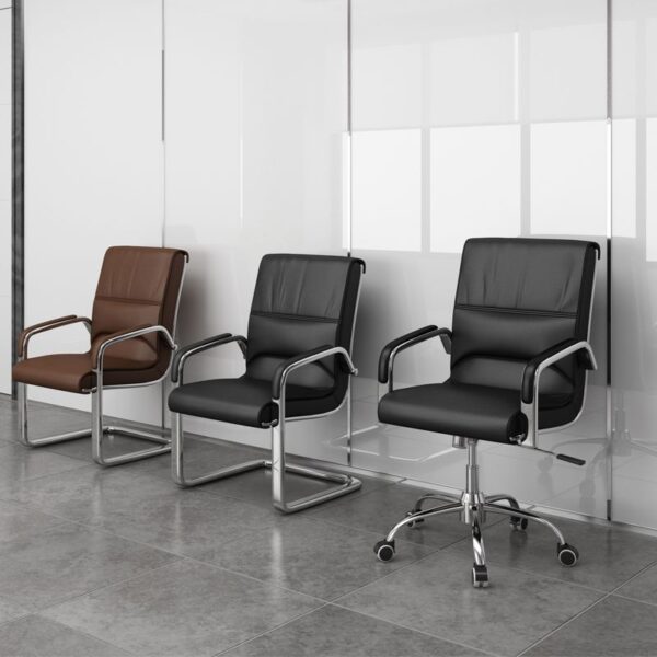 Ergonomic Executive Waiting Seat with Armrest offering superior comfort and support, designed for waiting areas and executive spaces.