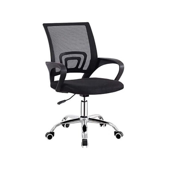 Ergonomic Swivel Home Office Computer Chair with adjustable height, tilt, armrests, and comfortable upholstery for long hours of work.