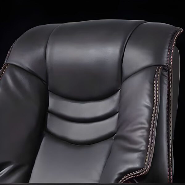 Executive Director’s Reclining Office Seat with high backrest, padded armrests, and ergonomic design.