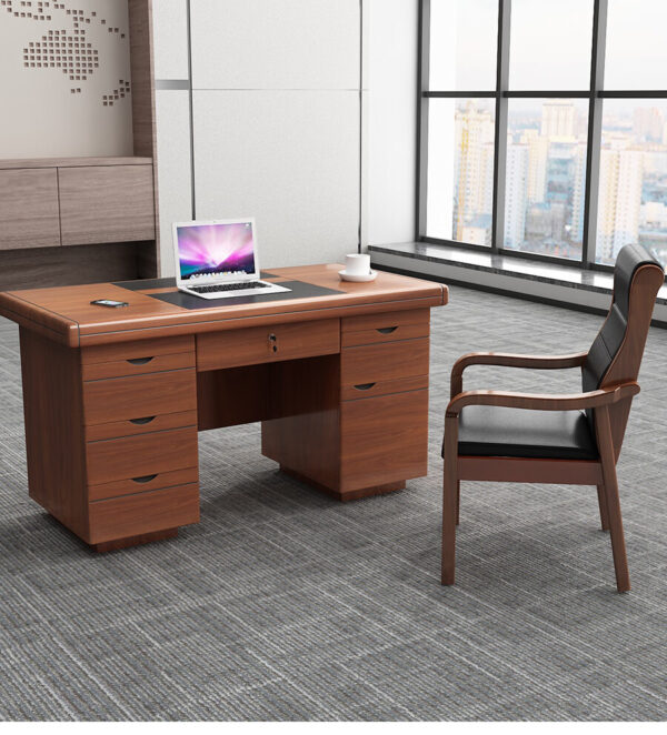 1200mm Executive Office Boss Computer Desk with spacious workspace and sleek design, perfect for professionals.