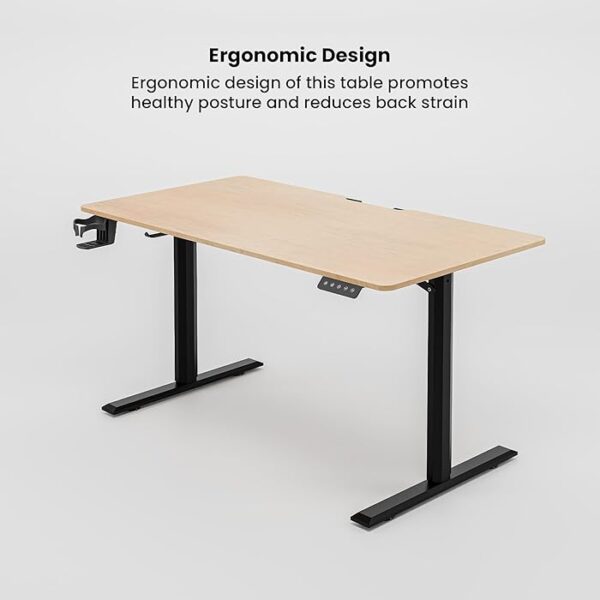 1.2 Meters Sit/Stand Electric Adjustable Desk with a spacious work surface and electric height adjustment for ergonomic flexibility.