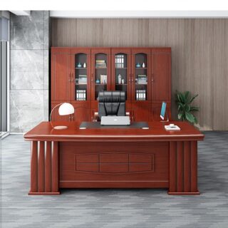 1.8 Meters Executive Boss Modern Office Table with spacious work surface and built-in storage.