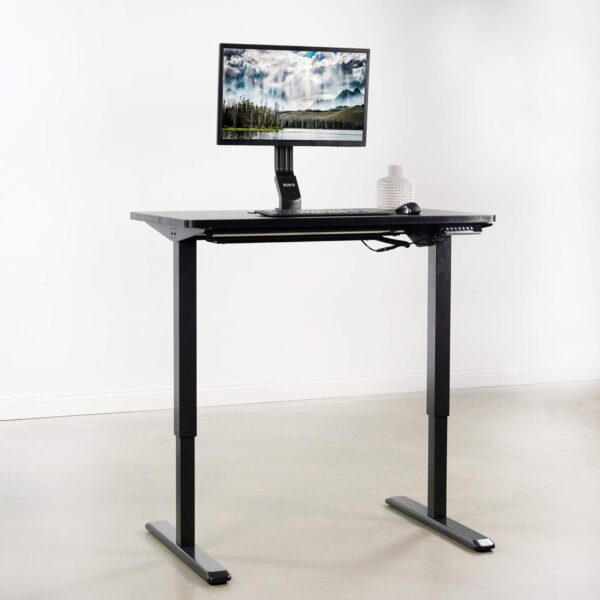 1600mm Height Adjustable Electric Desk with smooth motorized height adjustment, ergonomic design, and ample workspace for productivity.