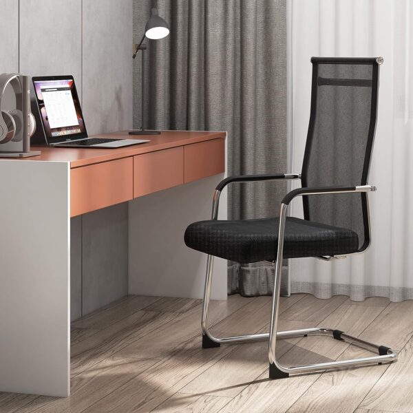 Whether you’re furnishing a waiting area, conference room, or meeting space, the Cantilever Mesh Office Visitor Seat offers both functionality and style.