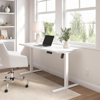 1200mm Height Adjustable Electric Desk with smooth electric height adjustment, ergonomic design, and spacious surface.