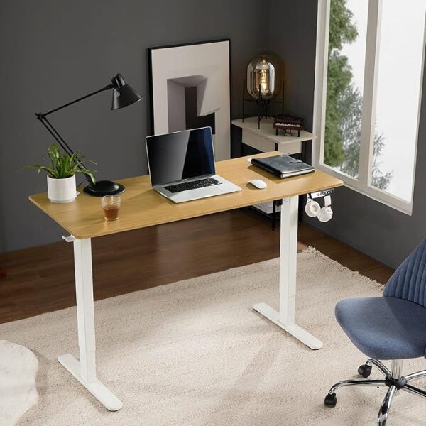 1200mm Electric Adjustable Standing Desk with a spacious tabletop and electric height adjustment mechanism.