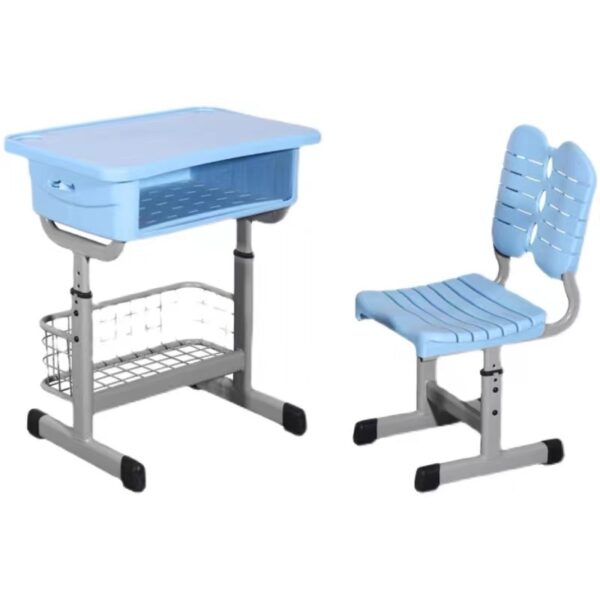 Ocean Boutique Student Desk and Chair set featuring a sleek design with spacious work surface and ergonomic chair for comfort and support.