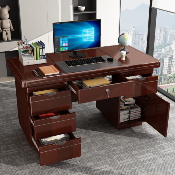 1200mm Executive Office Boss Computer Desk with spacious workspace and sleek design, perfect for professionals.