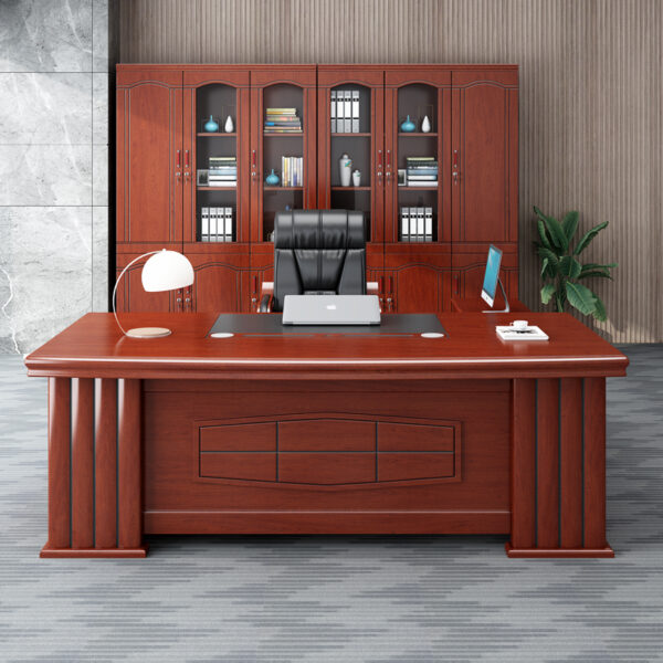 1.8 Meters Executive Boss Modern Office Table with spacious work surface and built-in storage.