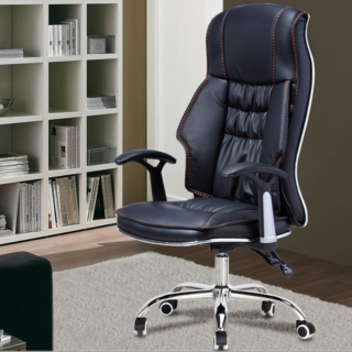 Generic Orthopedic Leather Office Chair with ergonomic design, adjustable height, and lumbar support for ultimate comfort.