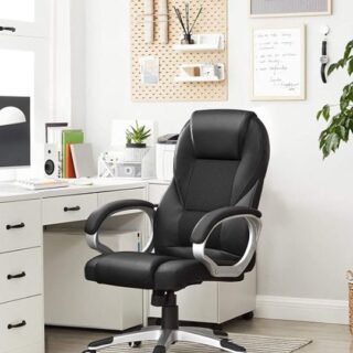 Upgrade your office with the Gucca Executive Leather Office Chair, where comfort meets elegance, and transform your workspace into a hub of productivity.