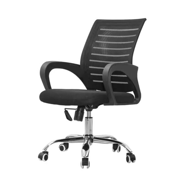 Victory Strong Mesh-back Workstation Seat with ergonomic design, adjustable height, and breathable mesh back for comfort and support.