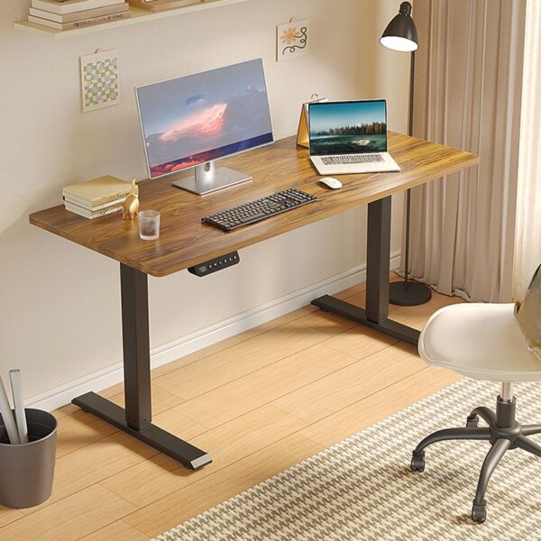 120 cm Electric Standing Adjustable Desk with smooth height adjustment and modern design.