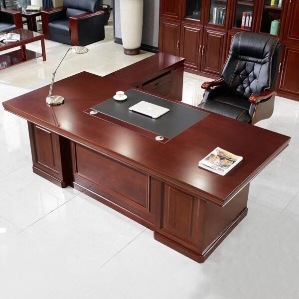 1.8M Executive Boss Office Table with a sleek design and spacious work surface, ideal for executive offices.