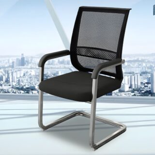 Elegant and Comfortable Mesh Task Chair with ergonomic design, adjustable features, and breathable mesh backrest.