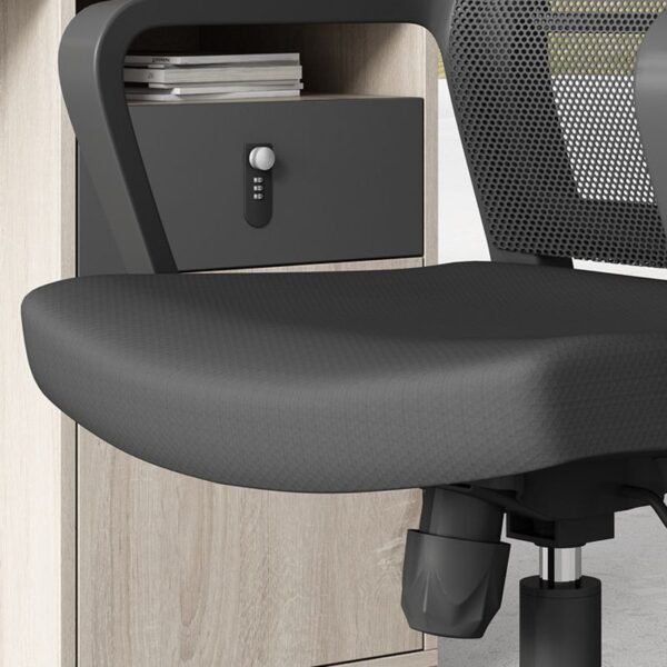 Ergonomic Mesh Sleek Office Chair with breathable mesh backrest, adjustable seat height, and tilt mechanism for comfort and support in any office setting.