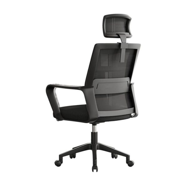 Ergonomic Mid Back Mesh Studio Chair with adjustable height, breathable mesh backrest, and swivel functionality for added comfort and mobility.