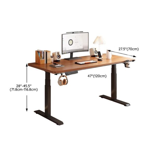 120cm Modern Computer Standing Desk with durable surface, promoting ergonomic posture and flexible work options.