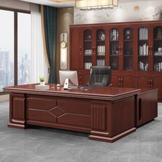 1800mm Executive Senate Writing Office Desk with spacious surface and modern design.